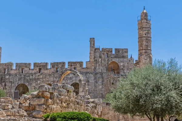 Torre de Jerusalém de David — Fotografia de Stock