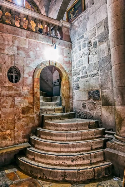 Holy Sepulchre Church stairs — Stock Photo, Image