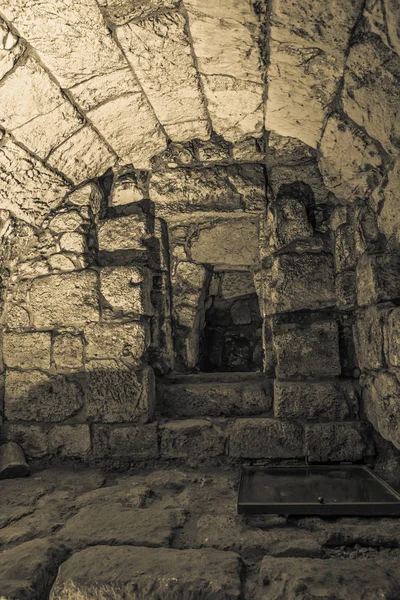 Túnel da parede ocidental passagem secreta — Fotografia de Stock