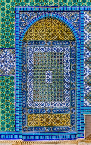 Dome of the Rock mosaic detail — Stock Photo, Image