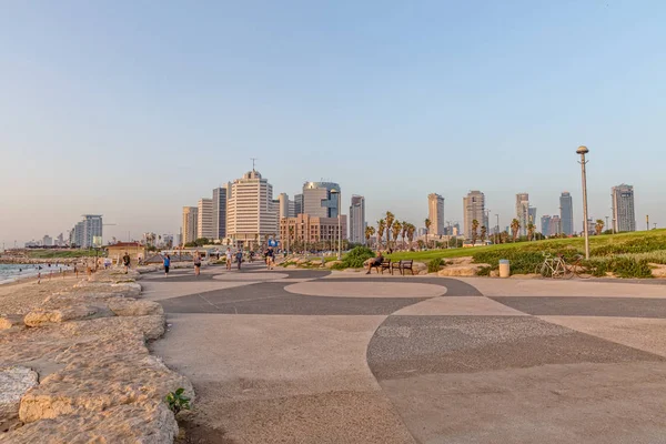 Tel Aviv Shlomo Lahat Promenade — Foto de Stock