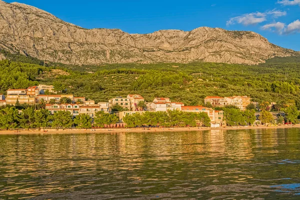 Tucepi casas vista — Foto de Stock