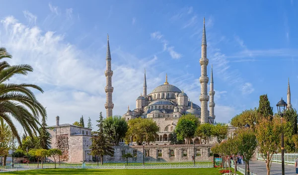 蓝色清真寺伊斯坦布尔 — 图库照片
