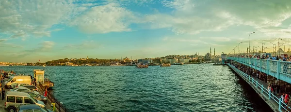 Galata Bridge Istanbul — Stock Photo, Image