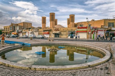 Windcatcher towers Yazd de