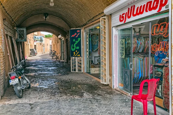 Vecchia strada a Yazd — Foto Stock