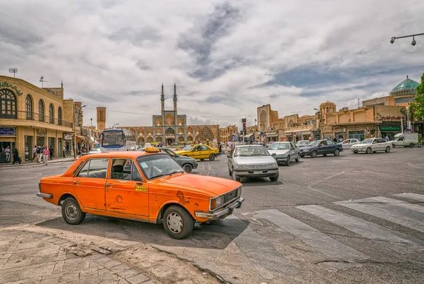 Křižovatka v Yazd — Stock fotografie
