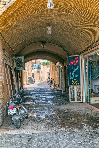 在 yazd 老街 — 图库照片