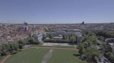 Zagrep şehir merkezi hava