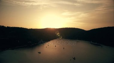 Liman Polace Mljet Island üzerinde