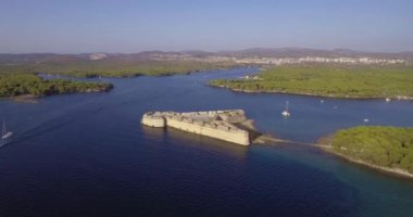 Sibenik St. Nicholas Kalesi hava