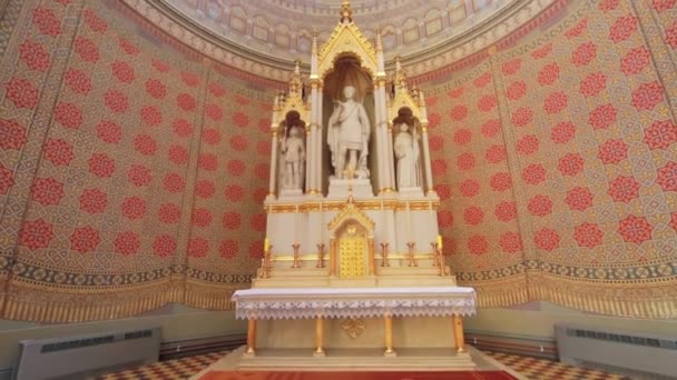 Catedral de Djakovo altar de São Pedro — Vídeo de Stock