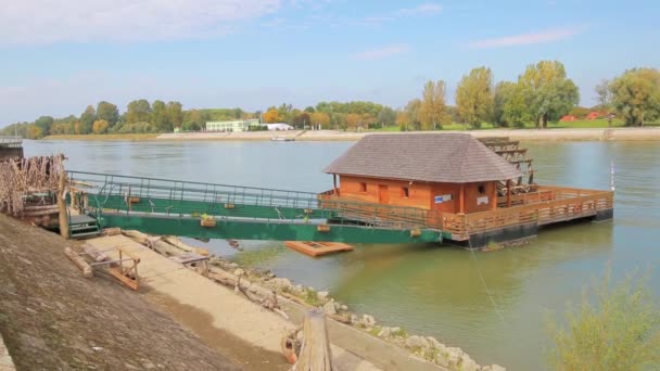 Osijek oude molen — Stockvideo