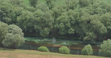 Nehir Krka detay Knin kale
