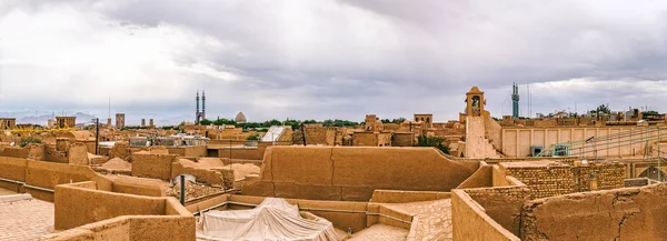 Widok na panoramę Yazd — Zdjęcie stockowe