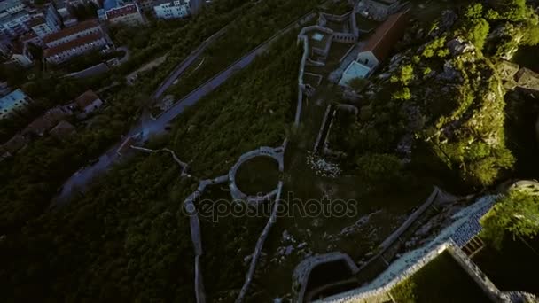 Knin Fort in Kroatië — Stockvideo