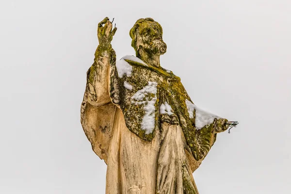 Estatua de San Iván Nepomuk Varazdin — Foto de Stock