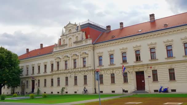 Vukovar County Court — Stockvideo