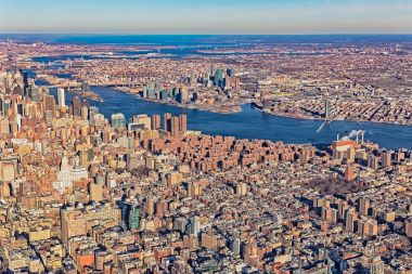 New York Manhattan hava