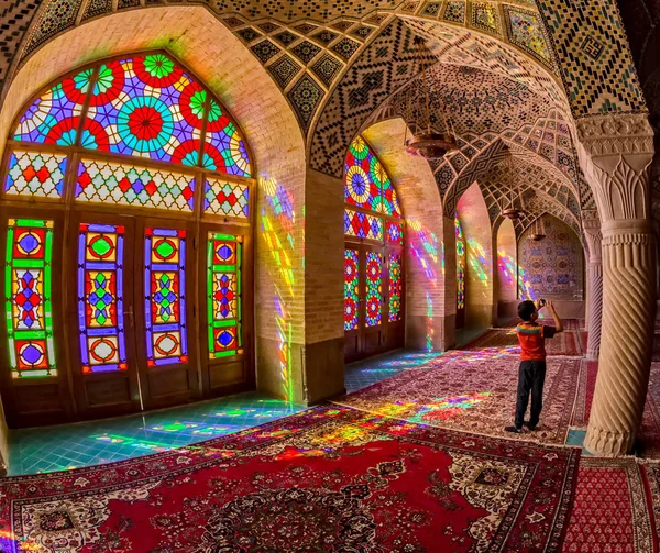 Multicolored praying room — Stock Photo, Image