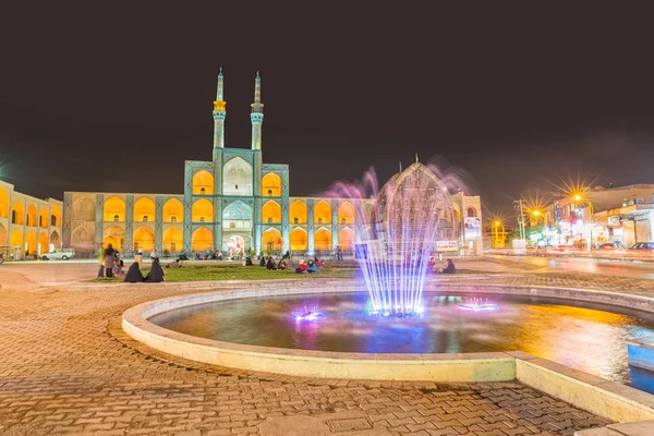 Yazd by night — Stock Photo, Image