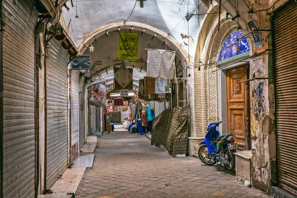 Interior del bazar en Yazd — Foto de Stock