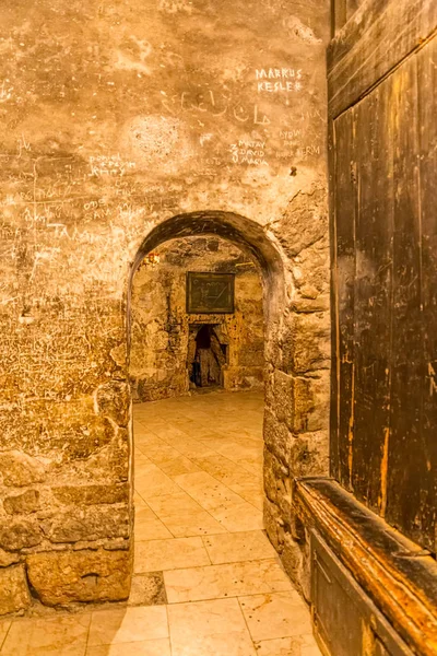 Santa Igreja Sepulcro passagem secreta — Fotografia de Stock