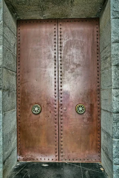 Njegos mausoleum door — Stock Photo, Image