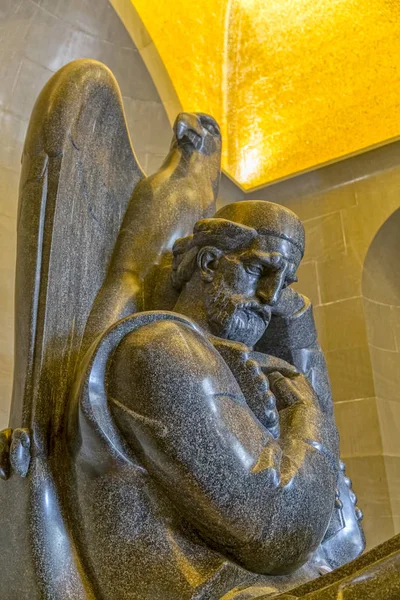 Njegos statue Lovcen — Stock Photo, Image