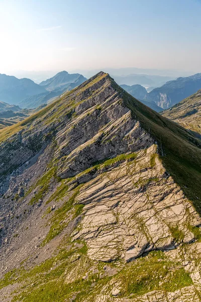 Montenegro Durmitor national park - aerial — Stock Photo, Image