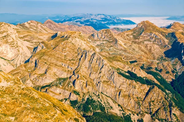 Montenegro Durmitor Nationaalpark - luchtfoto — Stockfoto