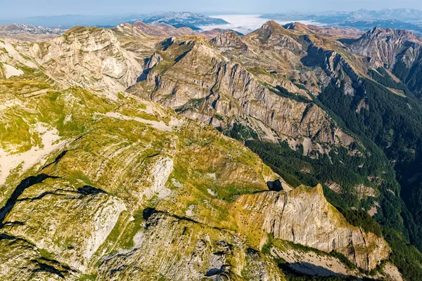 Parque nacional Montenegro Durmitor - aéreo — Foto de Stock