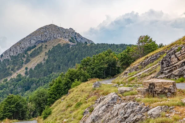 Hegyi út görbülete — Stock Fotó