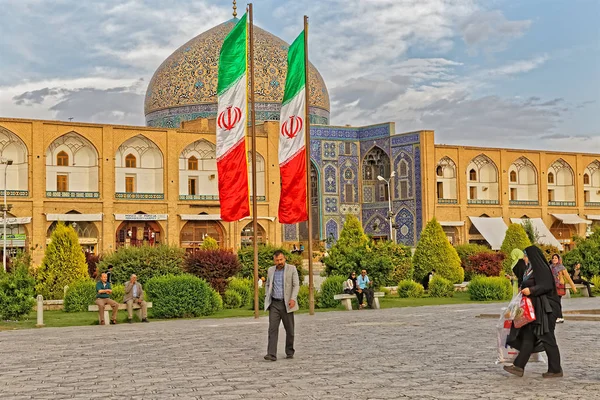 Isfahan Imám tér — Stock Fotó