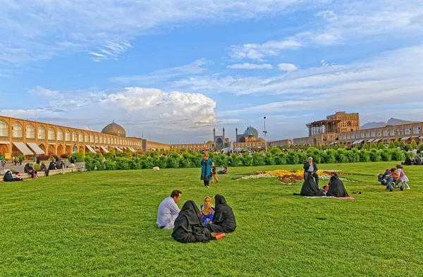 Moschea di Isfahan Shah — Foto Stock