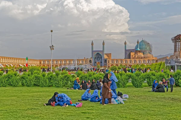 Moschea di Isfahan Shah — Foto Stock