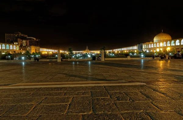 Isfahan Imam Square avond — Stockfoto