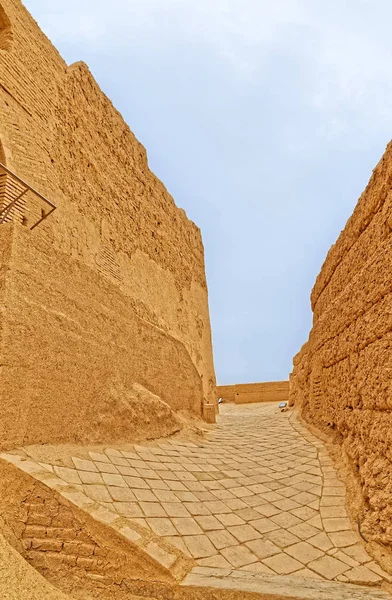 Meybod Castelo de Narin Irão — Fotografia de Stock