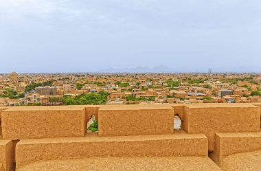 Meybod Iran havadan görünümü