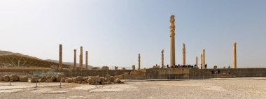 Persepolis panoramik Harabeleri