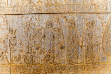 Persepolis hayvanlarla tarihsel İmparatorluğu'nun sakinleri