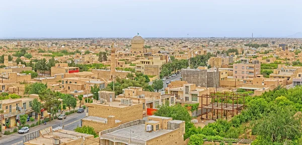 Meybod città aerea Iran — Foto Stock