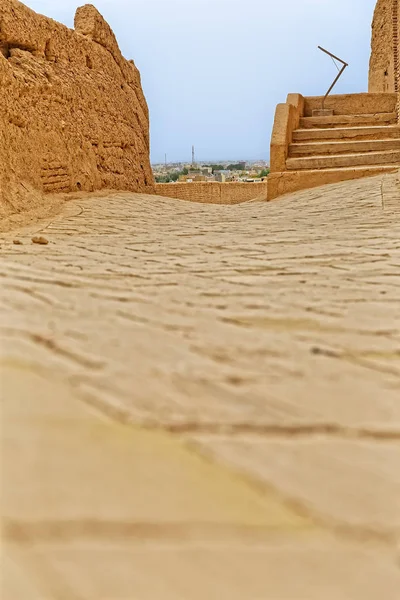 Meybod Castelo de Narin Irão — Fotografia de Stock