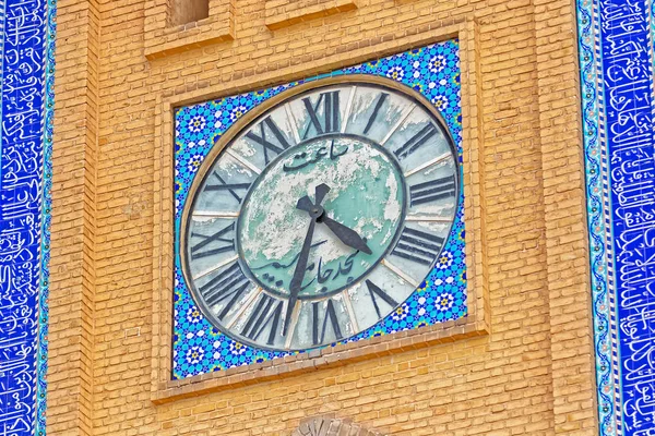 Torre dell'orologio a Yazd — Foto Stock