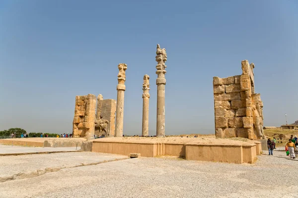 Persepolis Tor Seitenansicht — Stockfoto