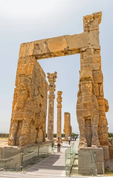 Persépolis puerta de las naciones — Foto de Stock