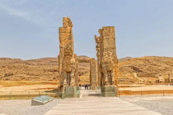 Persepolis grand gate — Stockfoto