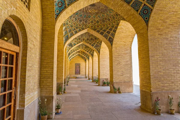 Nasir al-Mulk τέμενος arcade — Φωτογραφία Αρχείου