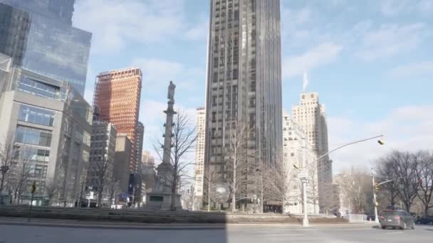 Trump hotel internacional e torre de Nova Iorque — Vídeo de Stock