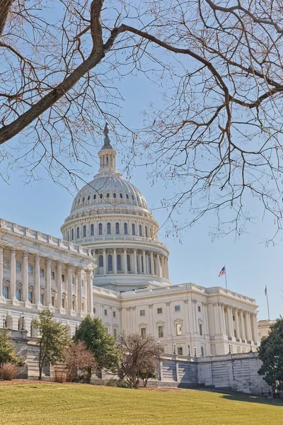 Edificio del Capitolio de Estados Unidos en Washington DC — Foto de Stock